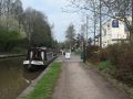 Moored at the Shropshire Fly pub - Location: Shopshire Fly - Canal: Shropshire Union