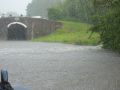 Occasionally we do get just a little rain - it is not always bright and sunny! - Location: Wightwick Lock - Canal: Staffs and Worcester