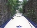This is the remains of the old Lock 2E. The lock chamber remains just as it was but with no gates. Almost spooky. - Location: Huddersfield - Canal: Huddersfield Narrow