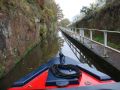 Armitage Narrows is actually a tunnel that has had its roof removed. It is tricky to navigate as it is not possible to see the other end when entering so you need to send a crew member through on foot to check the passage is clear! Walkie-talkies are handy here. - Location: Armitage Narrows - Canal: Trent and Mersey