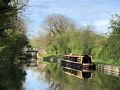 The O'Rourkes' favourite mooring, below bridge 38 on the Stratford Canal. Photo published in Waterways World in 2021 in their "favourite moorings" feature. - Location: Bridge 38, Stratford Canal