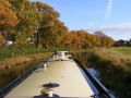 You would hardly credit that this was mid November, yet few other boaters around to enjoy it. They are missing a treat. - Location: Just East of Handsacre - Canal: Trent and Mersey