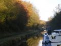 Lining up the bridges! Approaching bridge 69 with bridges 68 and 67 visible through the arch! - Location: Congleton area - Canal: Macclesfield