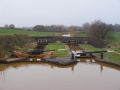 This pair have been in use more recently and hopefully the Canal & River Trust will one day repair the lefthand chamber and bring it back into use. Having two locks side-by-side does mean that you usually find one of them in your favour. - Location: Heartbreak Hill - Canal: Trent and Mersey