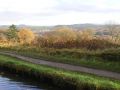 The views from the Peak Forest canal are spectacular for us soft southerners. This view is looking north west near Marple - a town with an excellent independent cinema. - Location: Marple - Canal: Peak Forest